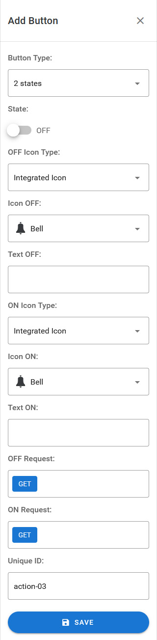 Button Settings