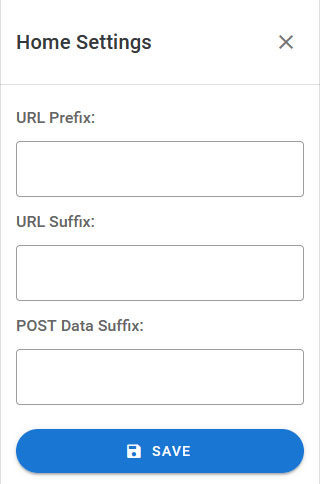 Home Settings