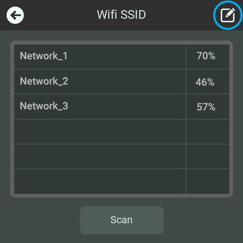 SSID Wifi